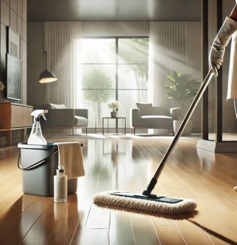 Regular maintenance cleaning service